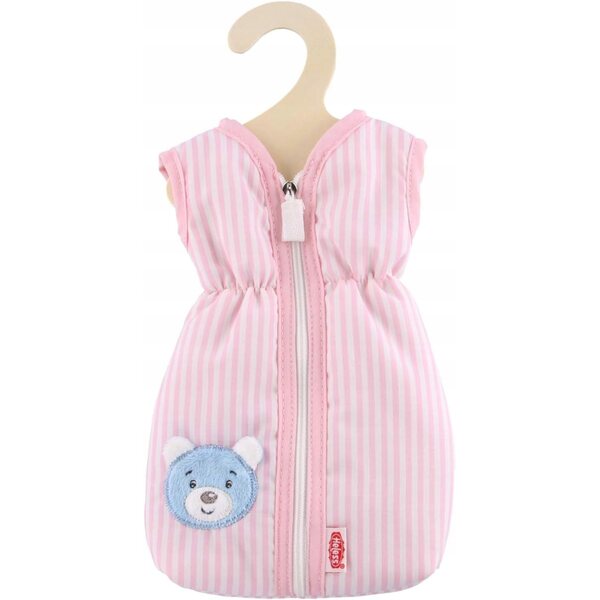 Heless rosa Sacktasche für 27-cm-Puppen aus weichem Stoff
