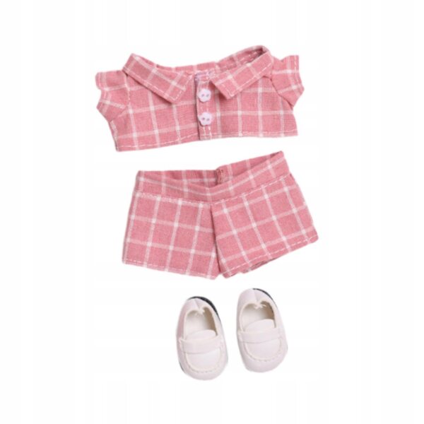 Lernkleidungsset für 15–17 cm große Puppen: T-Shirt, Hose und Schuhe