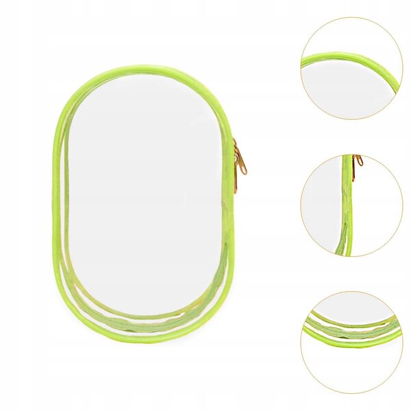 Porta Figurine Trasparente Verde, Custodia Impermeabile e Antipolvere 15-18 cm