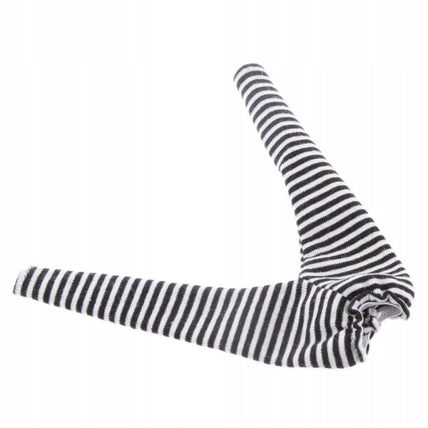 1/6 schwarz-weiß gestreifte Leggings für 12 Zoll große BJD-Puppen