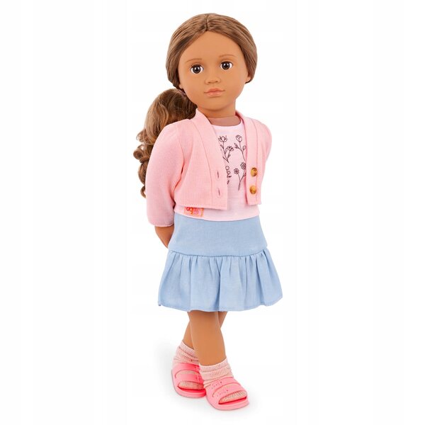 Our Generation set abiti per bambole 46cm con gonna di jeans Country Charm