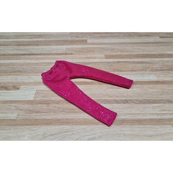 Getry per bambole Rainbow High fucsia con brillantini, tessuto elasticizzato