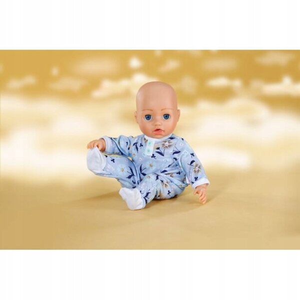 BABY born Pigiama blu 43 cm con motivo floreale per bambole