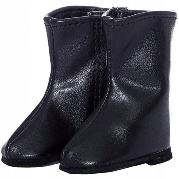 Scarpe nere per bambola Paola Reina 32 cm, eleganti e di qualità artigianale