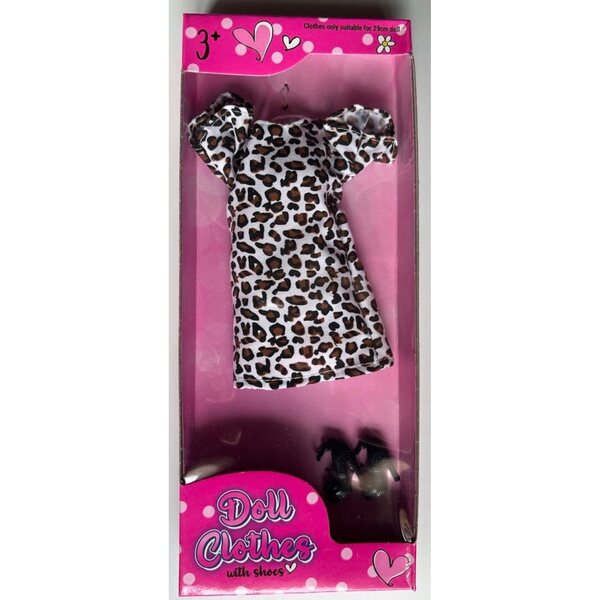 Bekleidungsset mit Schuhen für 29 cm Puppen – Mode für Kinder ab 3 Jahren