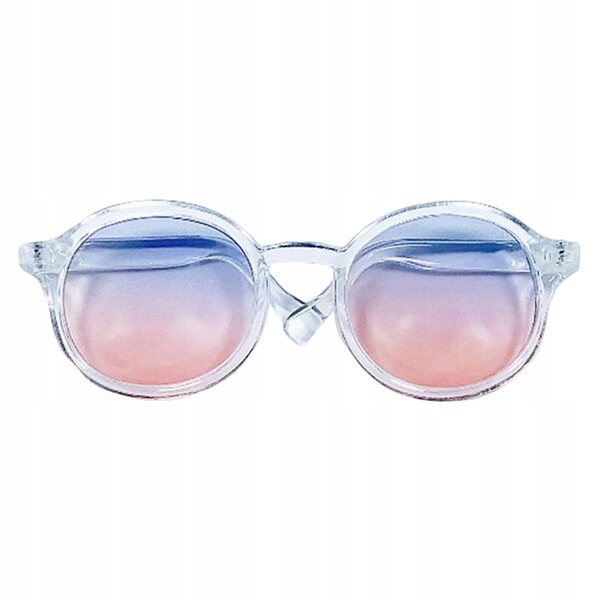 12-Zoll-Puppensonnenbrille in Rosa und Blau, 9 x 4,8 x 2,7 cm