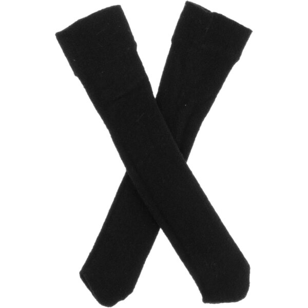 1/12 nahtlose Socken für 6-Zoll-Puppen – schwarzes elastisches Modeaccessoire