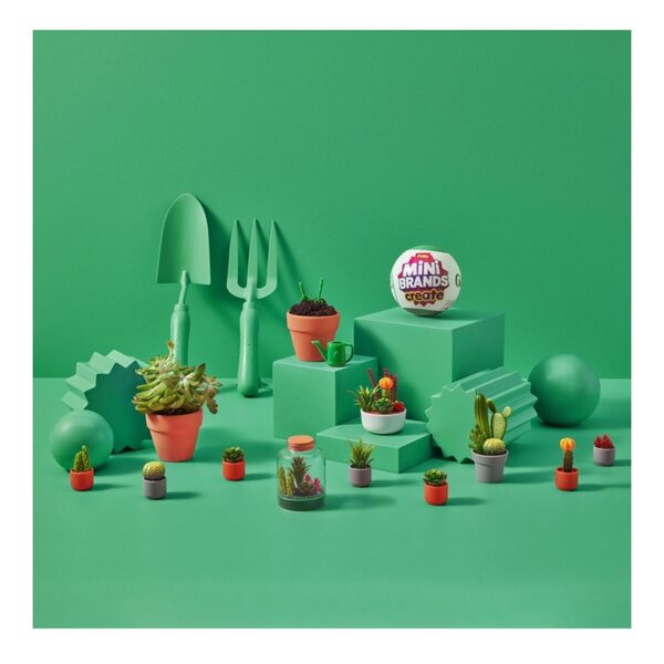 Zuru Mini Brands Garden Kula – Botanische Kugel mit sammelbaren Mini-Pflanzen