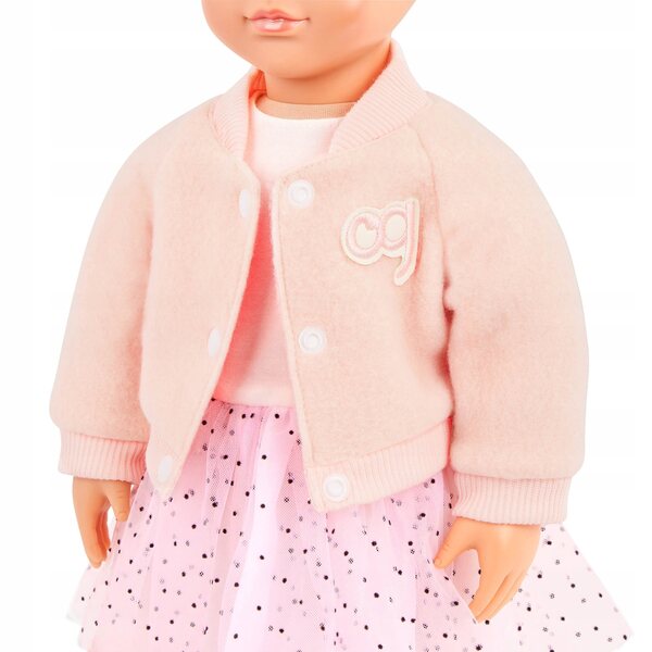 Set abbigliamento balletto Our Generation per bambole 46 cm con giacca rosa