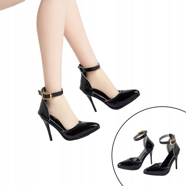 High-Heel-Schuhe im Maßstab 1:6 für 12-Zoll-Puppen, realistisches Zubehör