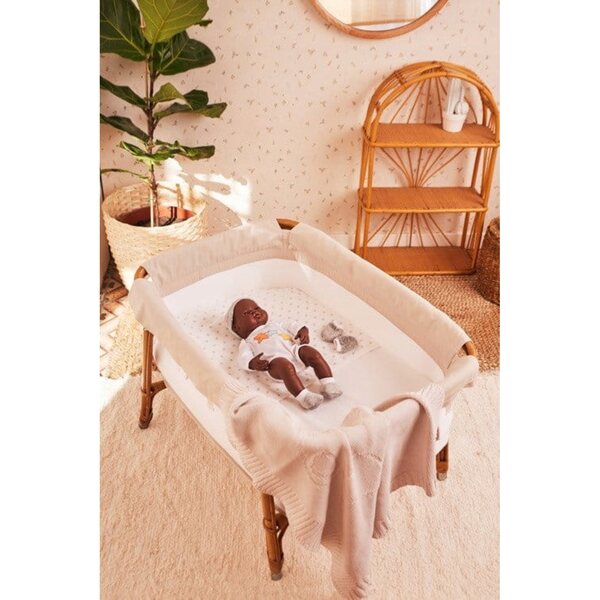 Bekleidungsset für Puppe 38-40 cm Miniland Weiß und Grau