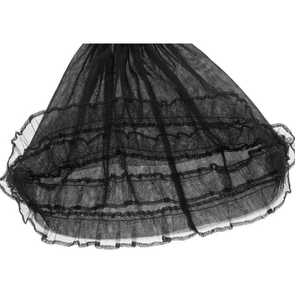 Abito da Cerimonia in Pizzo Nero per Bambole 1/3 BJD DZ - Elegante e Raffinato