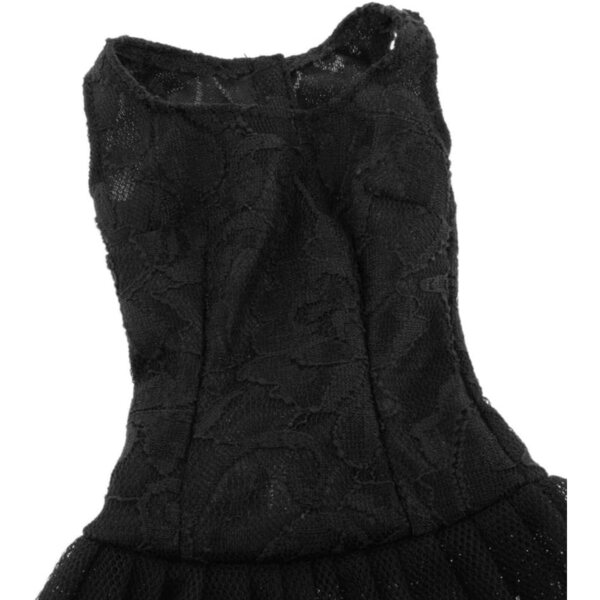 Abito da Cerimonia in Pizzo Nero per Bambole 1/3 BJD DZ - Elegante e Raffinato