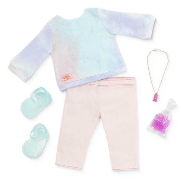 Our Generation Beary Pretty per Bambole Set Vestiti 46 cm - Completo e Colorato