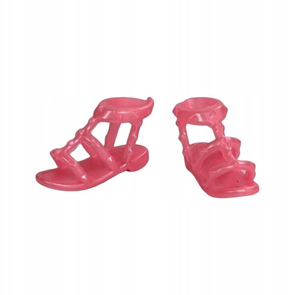 Flache rosa Sandalen für Barbie- und Steffi-Puppen, 29 cm, Kgedon