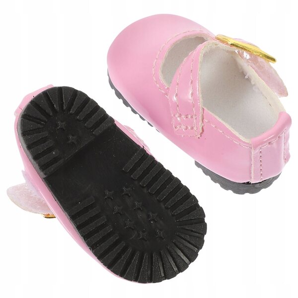 Scarpe Rosa in PU per Bambole BJD 30 cm - Eleganti e Decorative