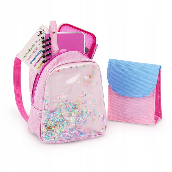 Set Accessori Scuola per Bambole 46cm Our Generation con Zaino e Strumenti