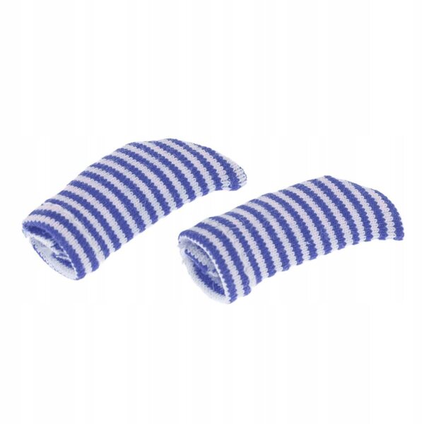 1/12 gestreifte Socken für OB11, Obitsu11, Mini-BJD-Puppen blau
