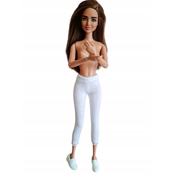 Completo per bambole: bluzka e leggings in tessuto moderno e morbido