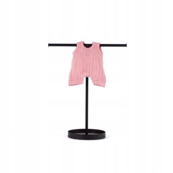 Rosa Musselinkleid für Miniland 21 cm Puppe, Größe 21