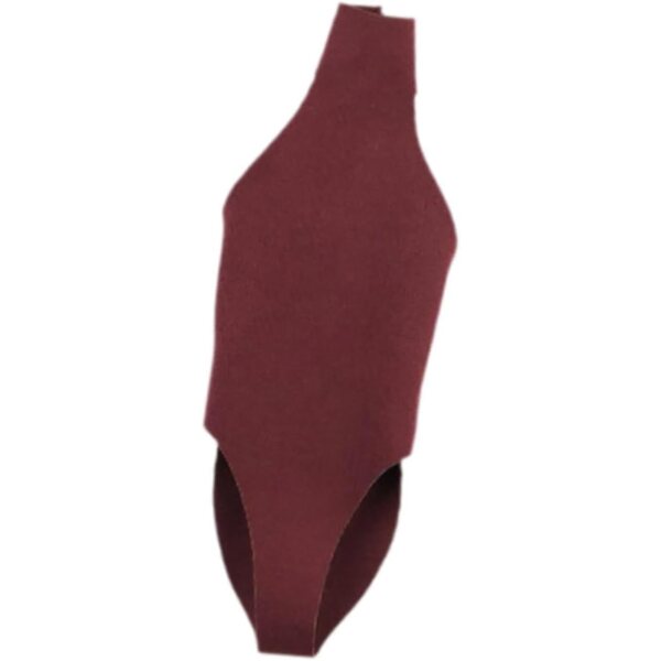 1:6 Badeanzug für 12'' Puppen aus Stoff – dunkelrote Damenbekleidung