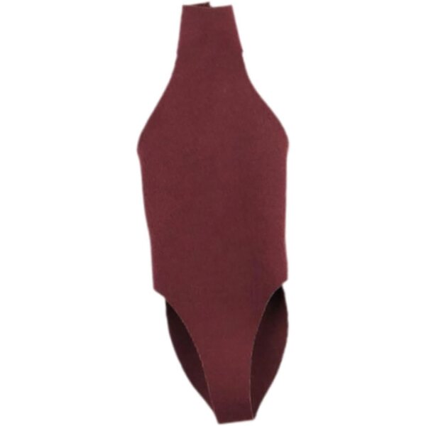 1:6 Badeanzug für 12'' Puppen aus Stoff – dunkelrote Damenbekleidung