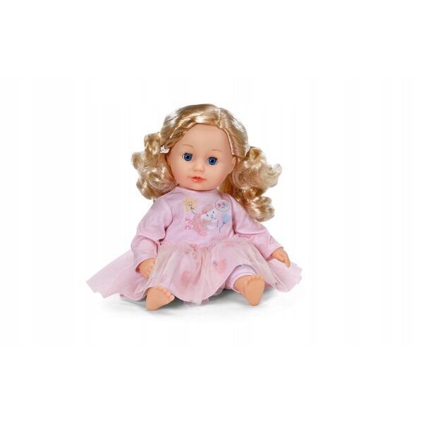 Abito Baby Born rosa chiaro, 36 cm – perfetto per bambole dai 3 anni
