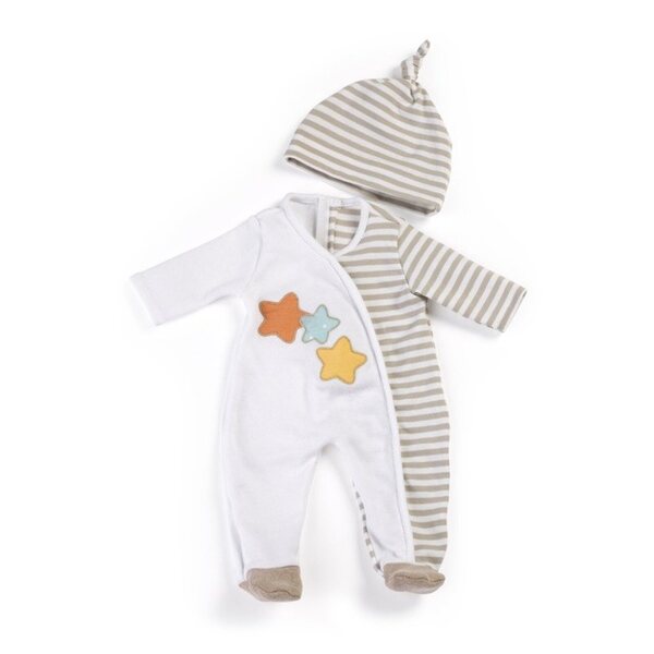 Pigiama e cappellino per bambola 38 cm Miniland - Abbigliamento per bambole