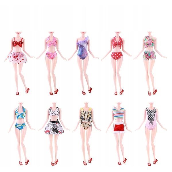 Set 32 Capi di Abbigliamento e Accessori per Bambole – Moda e Creatività Bambina