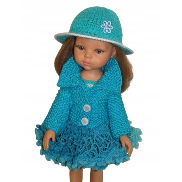 Ubranko dla lalki Paola Reina 32 cm - Sukienka komplet -zestaw.