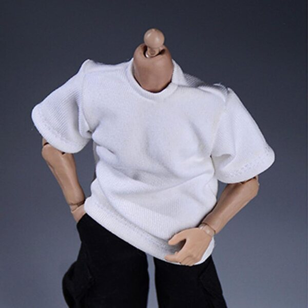Maglietta Hip Hop per Bambole 6 Pollici 1/12 - Accessorio Tessuto Realistico