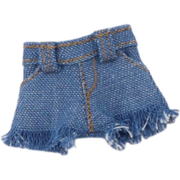 Sommershorts aus Stoff für 1:12 SZLIFE Puppen Blau – Lässiges Accessoire