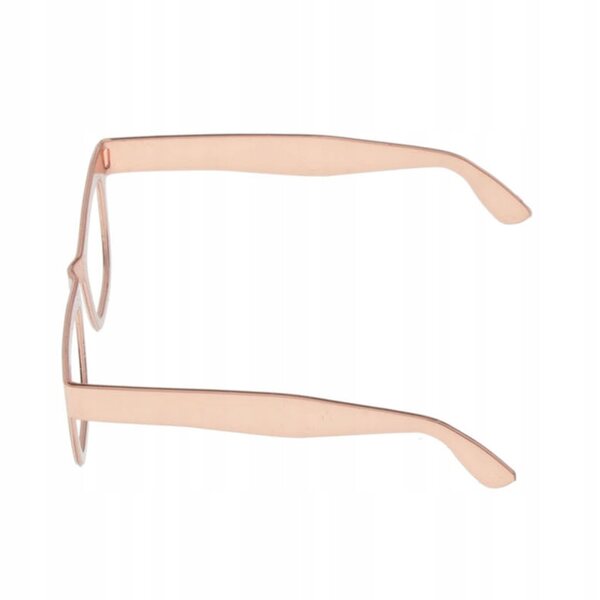 Occhiali da sole vintage in metallo per figurine 1/6 scala colore oro rosa