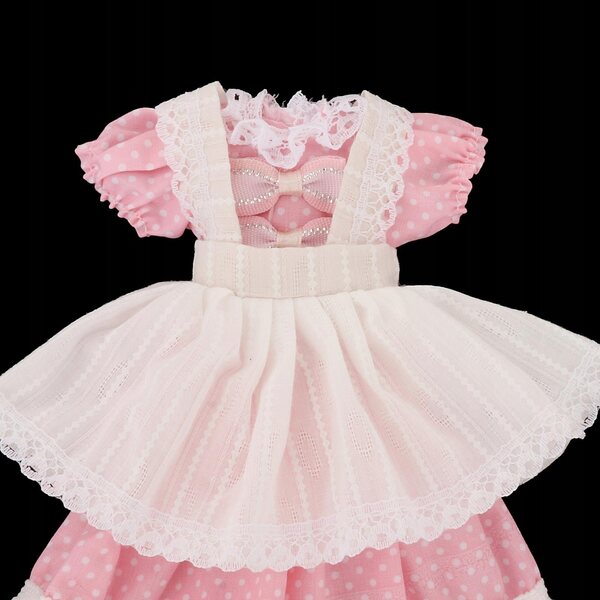 30-cm-BJD-Puppenkleidung mit hochwertigem Kleid, Accessoires und Schuhen