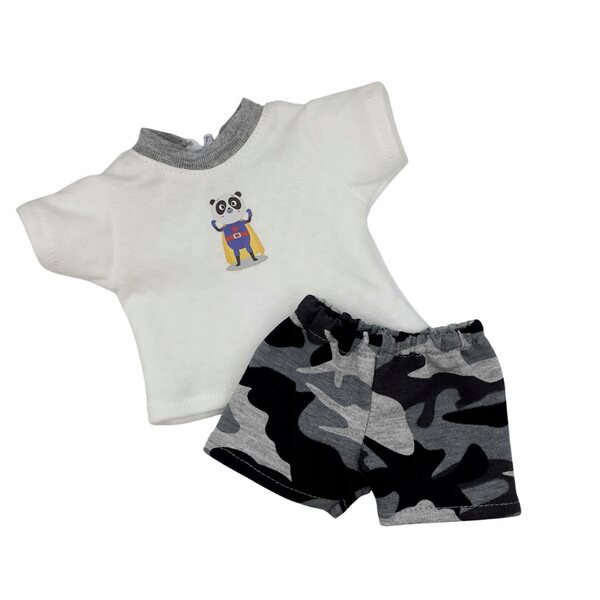 Kleidung für 30cm-Puppe, komplettes Set im hochwertigen Camouflage-Stil