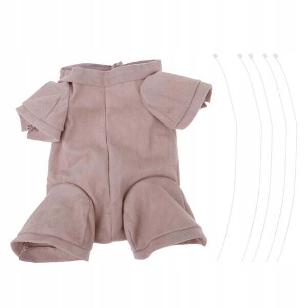 Corpo in Tessuto per Bambola Reborn 16'' con Braccia 3/4 e Gambe Intere