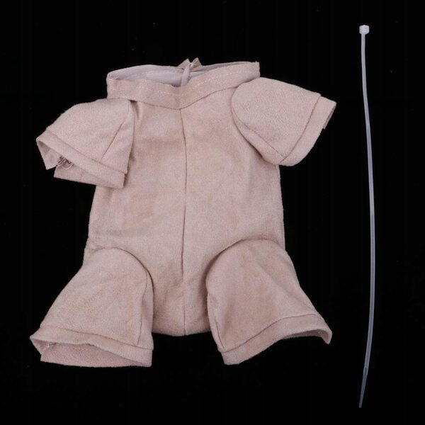 Corpo in Tessuto per Bambola Reborn 16'' con Braccia 3/4 e Gambe Intere