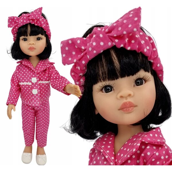 Paola Reina Puppenkleidung 32 cm – Pyjama, neu, Stoffmaterial
