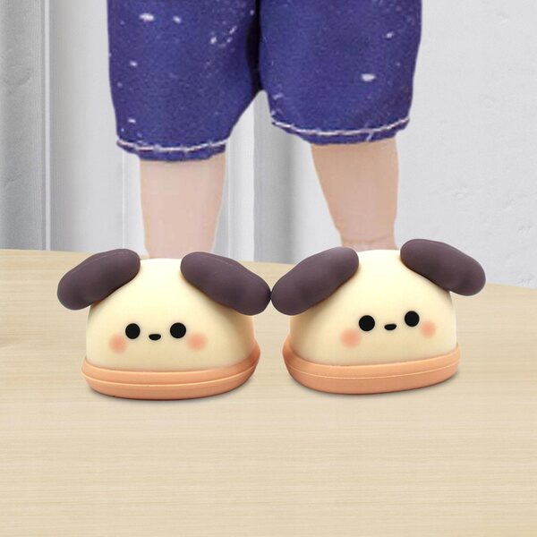 20 cm große PVC-Puppenschuhe, langlebiges und leicht zu tragendes Zubehör