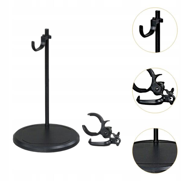 Supporto universale per statuetta 1/6 regolabile con base rotonda e supporto stabile