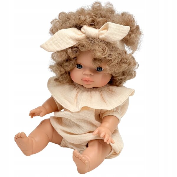 Kombinezon in mussola di cotone per bambole Miniland e Paola Reina 38cm