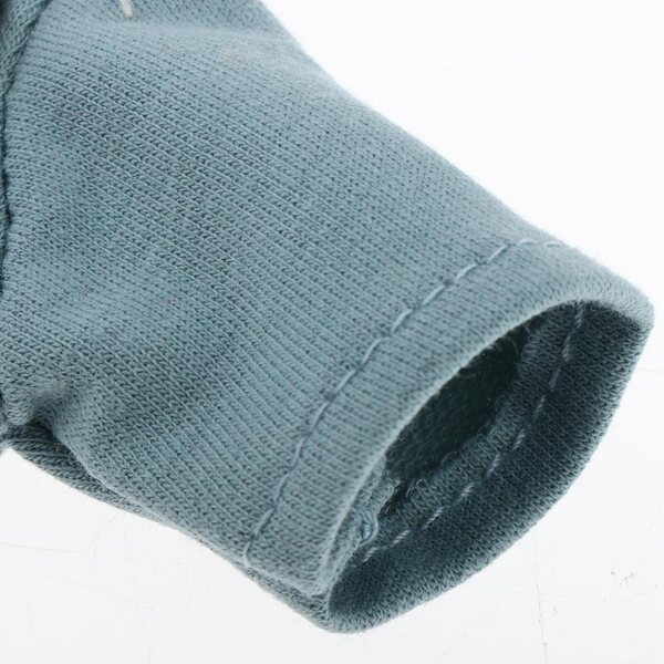 Hellblauer weicher Stoff 1/4 BJD Puppenkleidungsset, Spielzeugkleidung