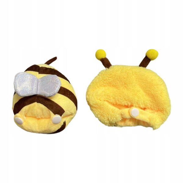 Kleidung für Plüschente 15 cm, weiches und bequemes gelbes Kleidungsset