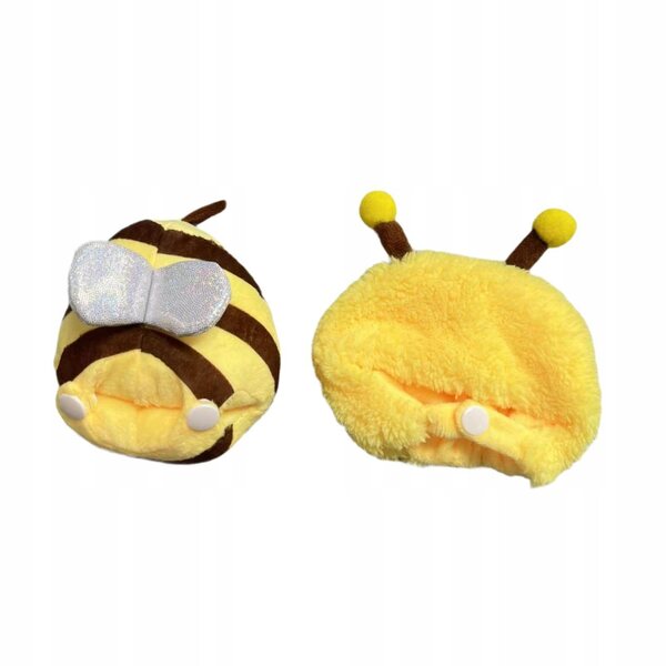 Kleidung für Plüschente 15 cm, weiches und bequemes gelbes Kleidungsset