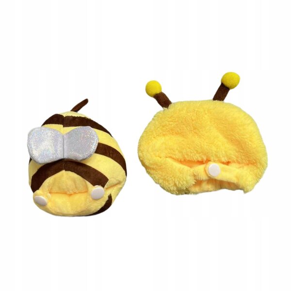 Kleidung für Plüschente 15 cm, weiches und bequemes gelbes Kleidungsset