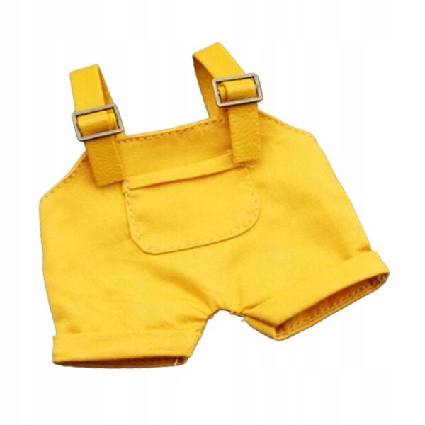 Gelber Spodnie für 17 cm Puppen | Weiche und hochwertige Accessoires