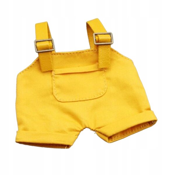 Gelber Spodnie für 17 cm Puppen | Weiche und hochwertige Accessoires