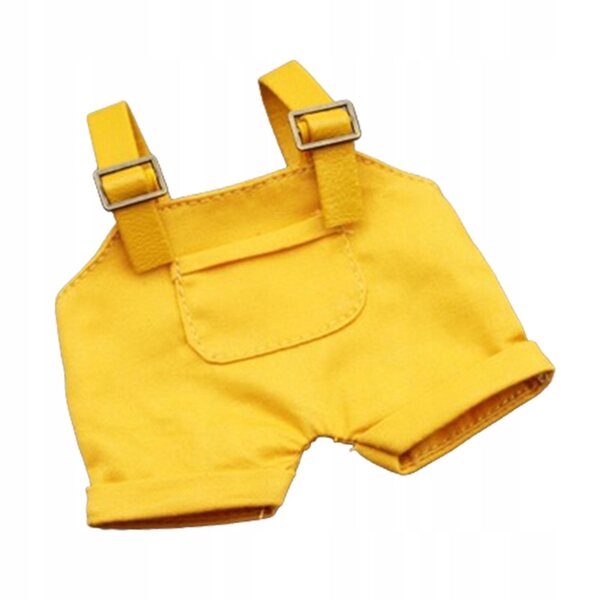 Gelber Spodnie für 17 cm Puppen | Weiche und hochwertige Accessoires