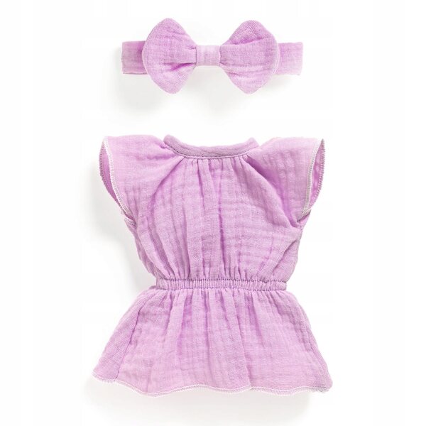 Completo vestiti per bambola Violette Lovely Pomea Djeco 2 pezzi in cotone