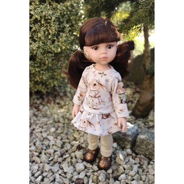 Kleidung für Paola Reina 32 cm Puppe, 2-teiliges Set mit Tunika und Hose